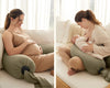 bbhugme Pregnancy Pillow Dusty Olive/Black