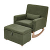 Gaia Serena Rocking/Feeding chair (Forest Green/Oak)