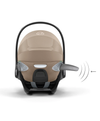 Cybex Cloud T iSize plus - Cozy Beige