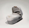 New Ramble XL Carrycot -Oyster inc raincover (New improved apron design with wind shield)