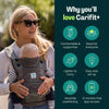 Carifit+ multi position baby/toddler baby carrier - Grey Marl