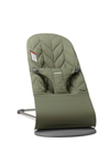 Babybjorn Bouncer Bliss Woven -Classic quilt Dark Green