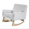 Gaia Serena Rocking/Feeding chair Oat - Oak Legs