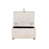 Gaia Serena Footstool - Oatmeal/Oak