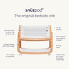SnuzPod 5 Bedside Crib - Mocha