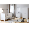Classic 2-Piece Nursery Furniture Set – White