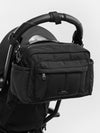 Finnson Freya Eco Oversized stroller organiser with stroller clips - Black