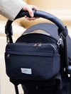 Finnson Frida Eco Stroller organiser with stroller clips- Black