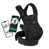 Carifit Core Carrier Leopard Black with a Free Carifit Wellbeing, Fitness and Parenting App Subscription