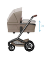 Maxi Cosi Fame Premium Travel System Twillic Truffle Black Wheels