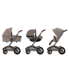 Maxi Cosi Fame Premium Travel System Twillic Truffle Black Wheels