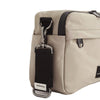 Finnson Frida Eco Stroller organiser with stroller clips- Taupe