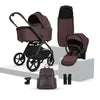 SilverCross Cove chassis/Seat Unit/Carrycot and Accessories Damson
