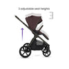 SilverCross Cove chassis/Seat Unit/Carrycot and Accessories Damson