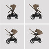 SilverCross Cove chassis/Seat Unit/Carrycot and Accessories Maple