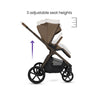 SilverCross Cove chassis/Seat Unit/Carrycot and Accessories Maple