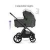 SilverCross Cove chassis/Seat Unit/Carrycot and Accessories Pewter