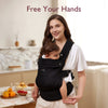 Momcozy Baby Carrier Cotton Black