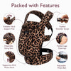 Momcozy Baby Carrier Cotton Leopard