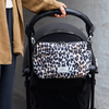 Finnson Frida Eco Stroller organiser with stroller clips- Leopard