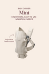 Babybjorn Mini Carrier 3D Jersey Dark Grey