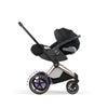 Cybex ePriam Style Frame incl. Seat Hardpart Rosegold/rosegold