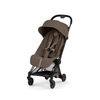 Cybex Coya Comfort Matt Black Coconut Brown/dark brown