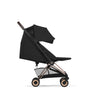 Cybex Coya Comfort Rosegold incl. Foldable Carry Cot Sepia Black/ black