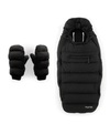 Nuna Winter Stroller Footmuff Set Caviar (With Gloves & Carry Bag)