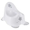 Keeper Non-Slip Potty - White Star
