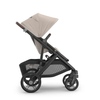 Uppababy Vista V3 Stroller Ada - Sandstone Melange - Carbon Frame/Chestnut Leather