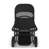 Uppababy Vista V3 Stroller - James - Black - Carbon Frame/Black Leather