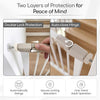 Cuddles Collection White Stair Gate 76-83cm