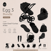 Egg 3 Bundle Panther with Cybex Cloud T Car Seat & Base