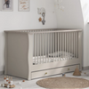 Celeste Cot Bed Cashmere/Gray ash