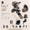 Egg 3 Bundle Mink with Cybex Cloud T Car Seat & Base