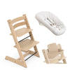 Stokke® Tripp Trapp ®  Oak Chair With Babyset and Newborn