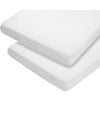 Tony Kealy Organic Glovesheet, Cot Bed. To Fit Mattress: Approx 140cm X 70cm White