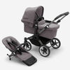 Bugaboo Donkey 5 Mono complete Graphite/Grey melange-Grey melange