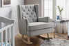 Nested Soothe Easy chair & Rocker Grey/Beech